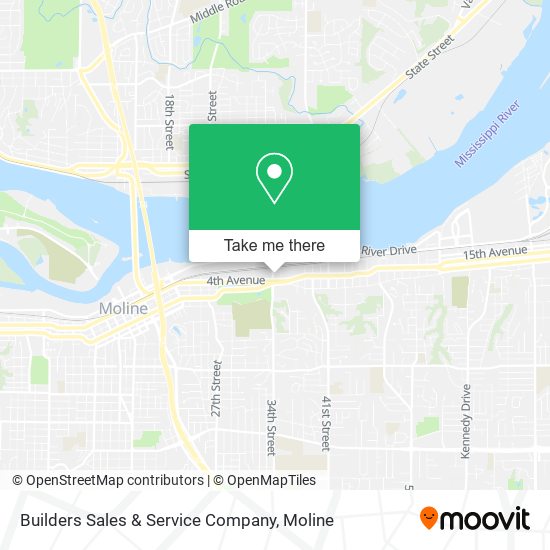 Builders Sales & Service Company map