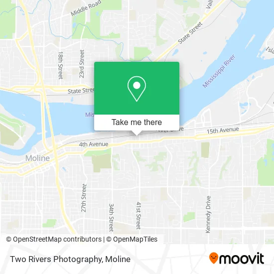 Two Rivers Photography map