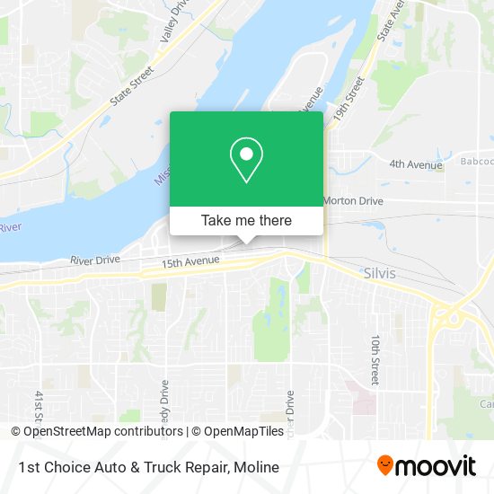 1st Choice Auto & Truck Repair map