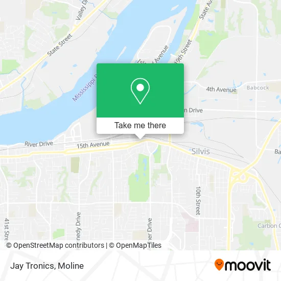 Jay Tronics map