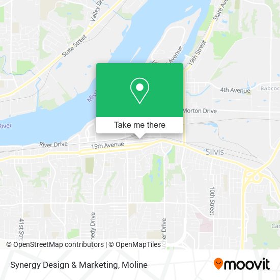 Synergy Design & Marketing map