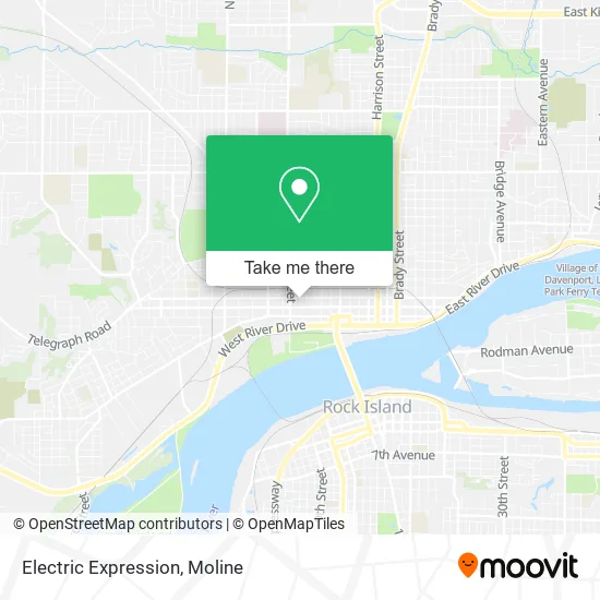 Mapa de Electric Expression