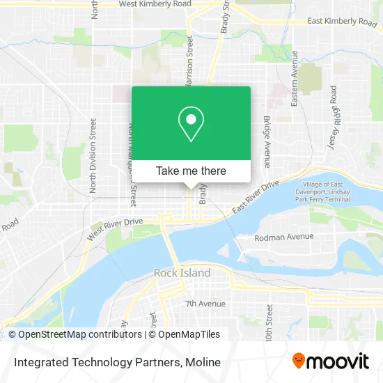 Integrated Technology Partners map