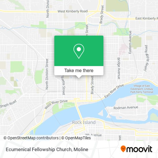 Ecumenical Fellowship Church map