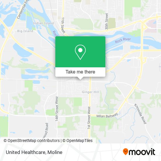 Mapa de United Healthcare