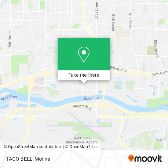 TACO BELL map