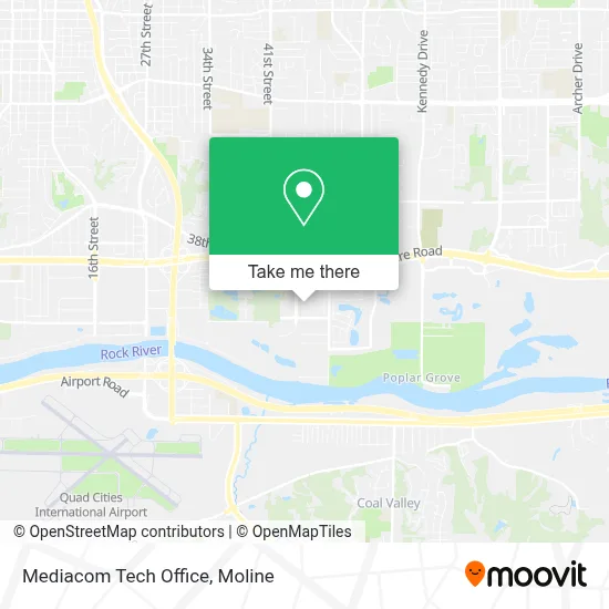 Mediacom Tech Office map