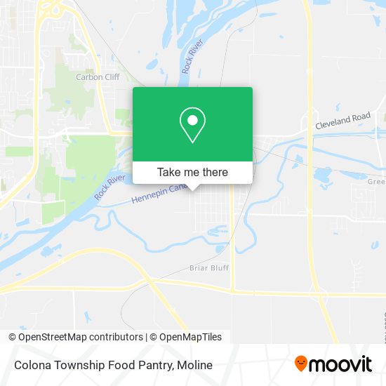 Colona Township Food Pantry map