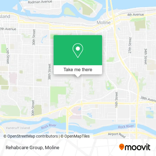 Rehabcare Group map