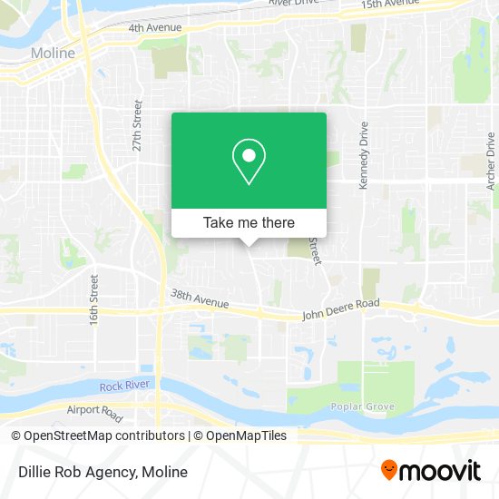 Mapa de Dillie Rob Agency