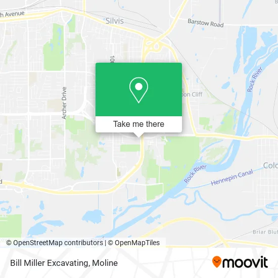 Mapa de Bill Miller Excavating