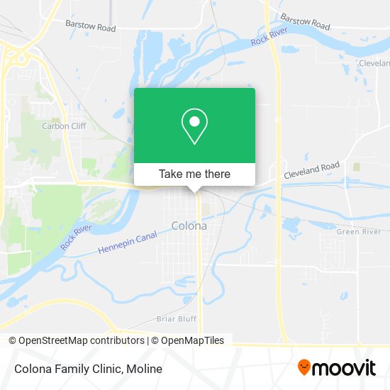 Colona Family Clinic map