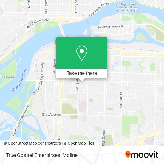 True Gospel Enterpirses map