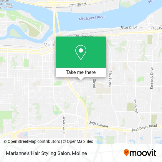 Mapa de Marianne's Hair Styling Salon