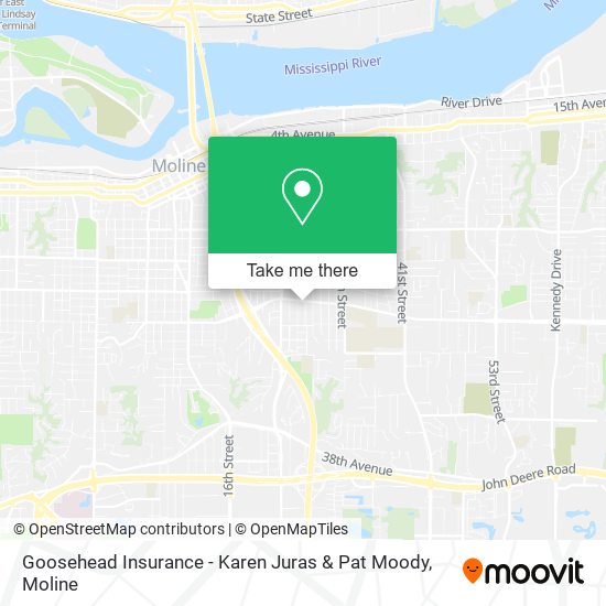 Goosehead Insurance - Karen Juras & Pat Moody map