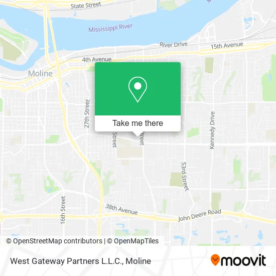 Mapa de West Gateway Partners L.L.C.