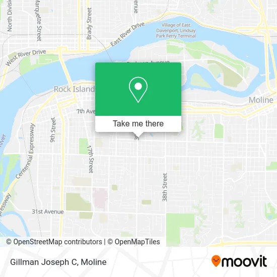 Gillman Joseph C map