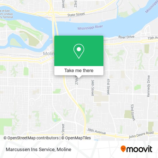 Marcussen Ins Service map