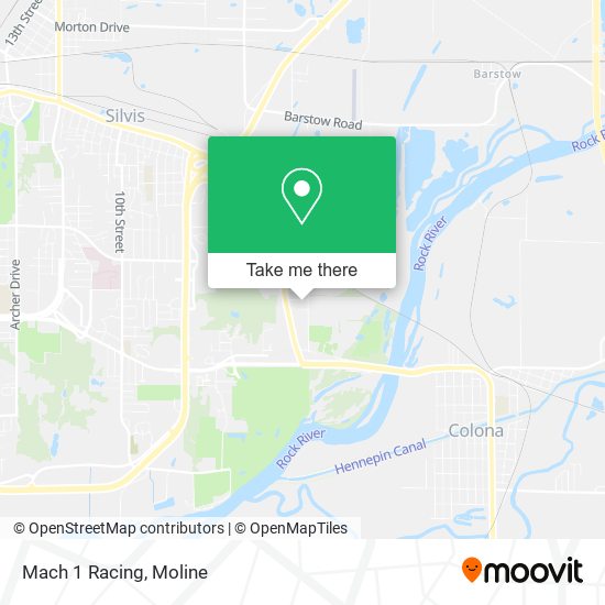 Mapa de Mach 1 Racing