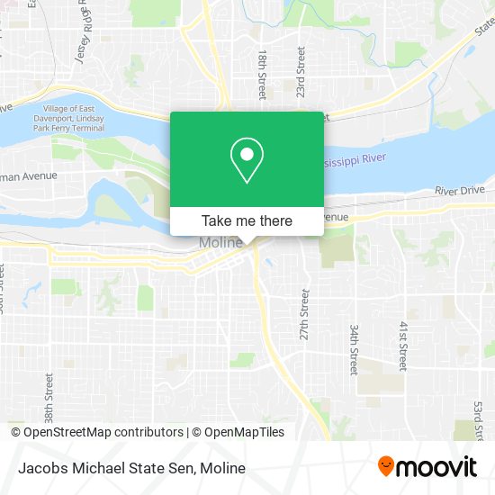 Jacobs Michael State Sen map