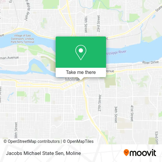 Jacobs Michael State Sen map