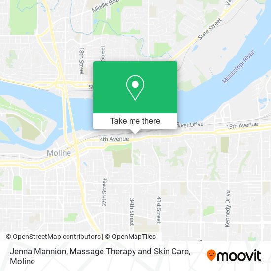 Mapa de Jenna Mannion, Massage Therapy and Skin Care