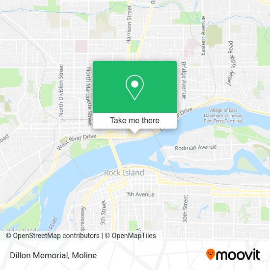 Mapa de Dillon Memorial
