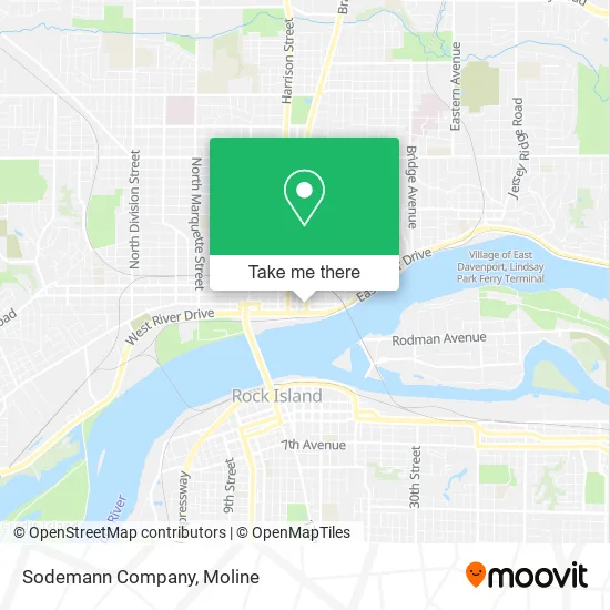 Sodemann Company map