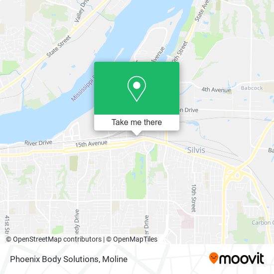 Mapa de Phoenix Body Solutions