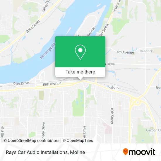 Rays Car Audio Installations map