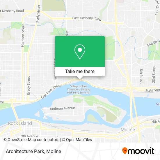 Architecture Park map