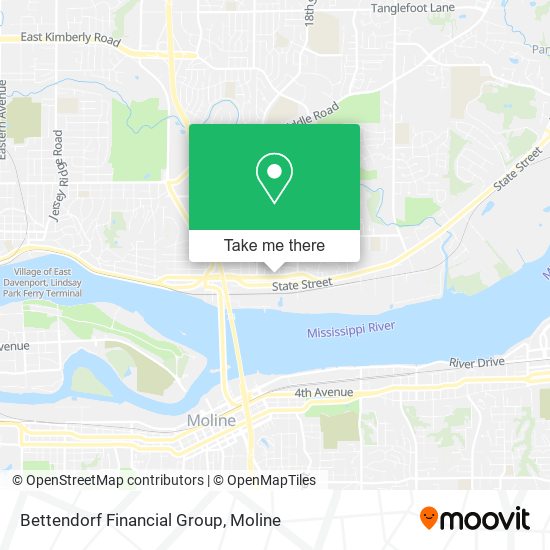 Bettendorf Financial Group map