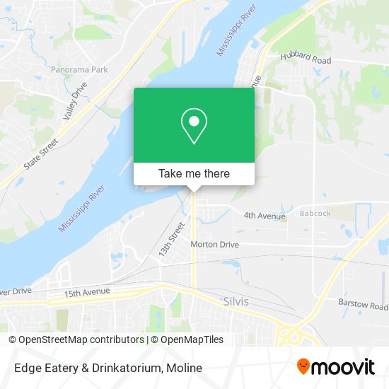 Edge Eatery & Drinkatorium map