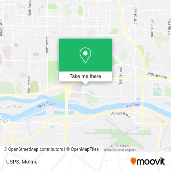 USPS map
