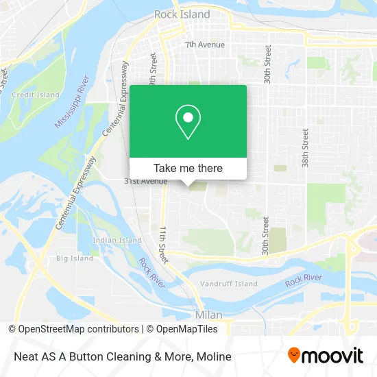 Mapa de Neat AS A Button Cleaning & More