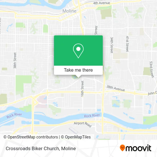 Crossroads Biker Church map