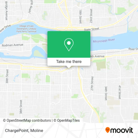 ChargePoint map