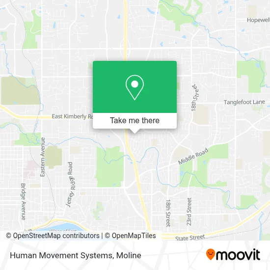 Human Movement Systems map