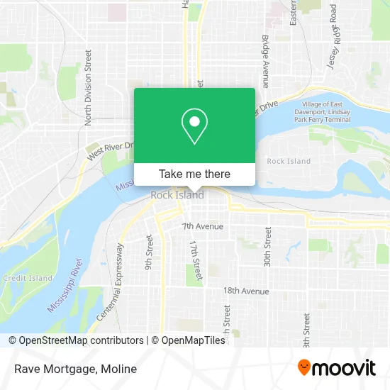 Rave Mortgage map