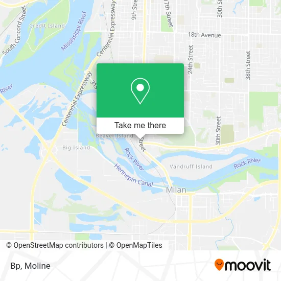 Bp map