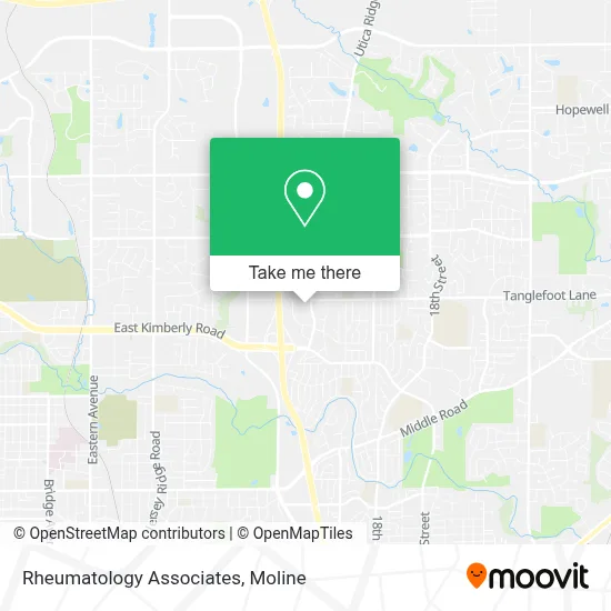 Rheumatology Associates map