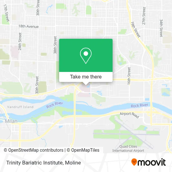 Trinity Bariatric Institute map