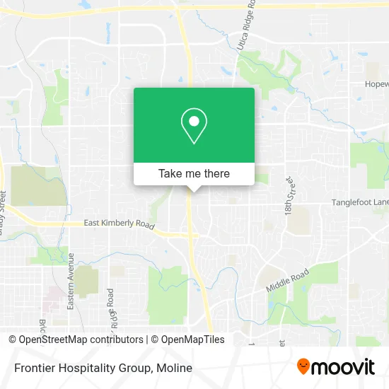 Frontier Hospitality Group map