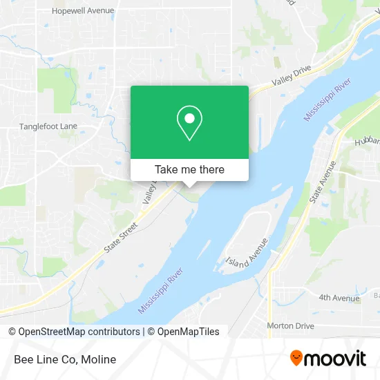 Bee Line Co map