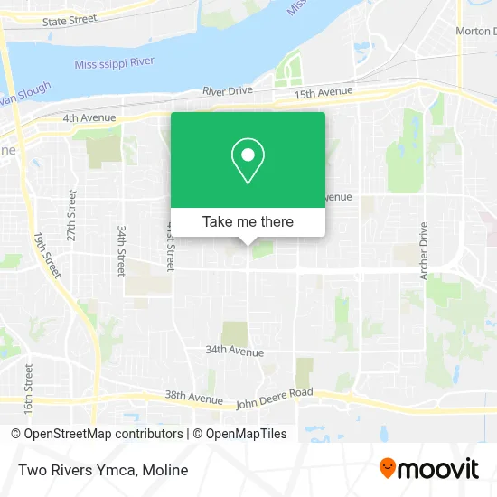 Two Rivers Ymca map