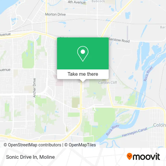 Sonic Drive In map