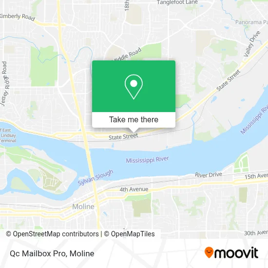 Qc Mailbox Pro map