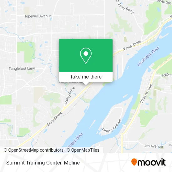 Summit Training Center map