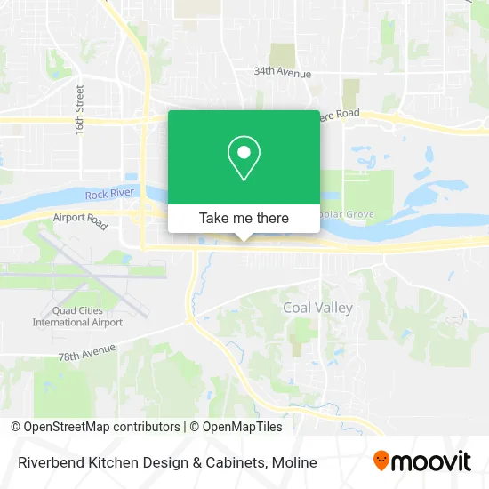 Riverbend Kitchen Design & Cabinets map
