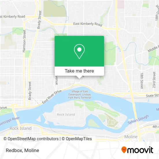 Redbox map